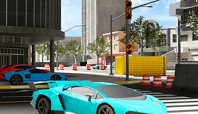 Экстремальное вождение автомобиля парковка