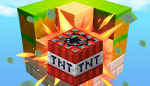 Блок ТНТ взрыв