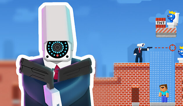 Камерамен против туалетов пазл