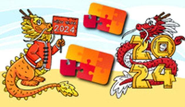 Год дракона пазл