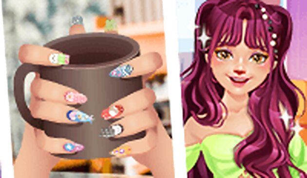 Лечение ногтей ASMR