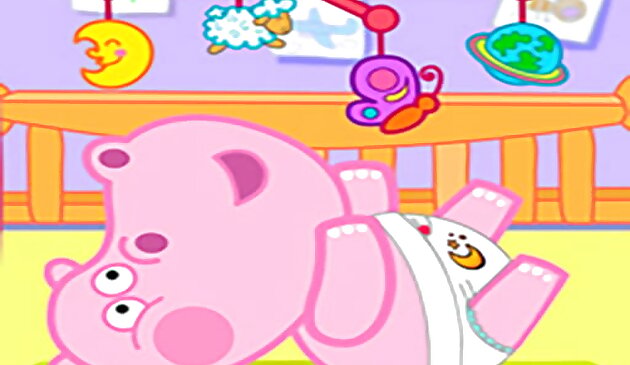 Маленький бегемот забота