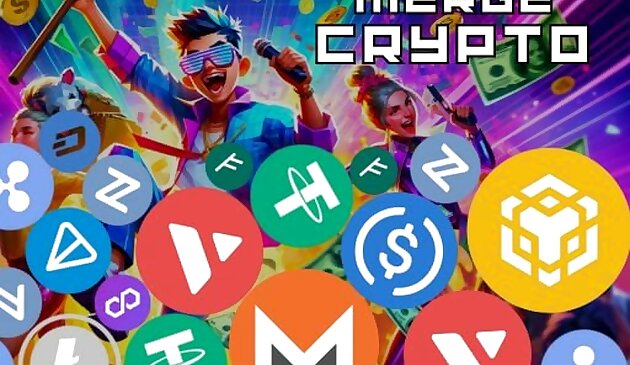 Объединить крипто 2048 головоломка