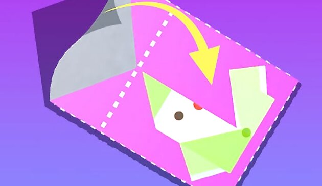 Милое сложение бумаги