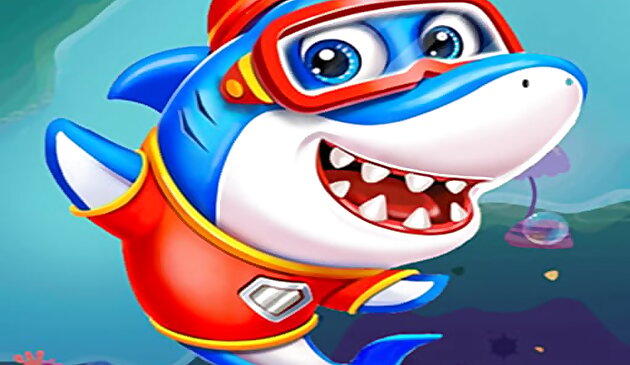 Маленький панда Семья акул