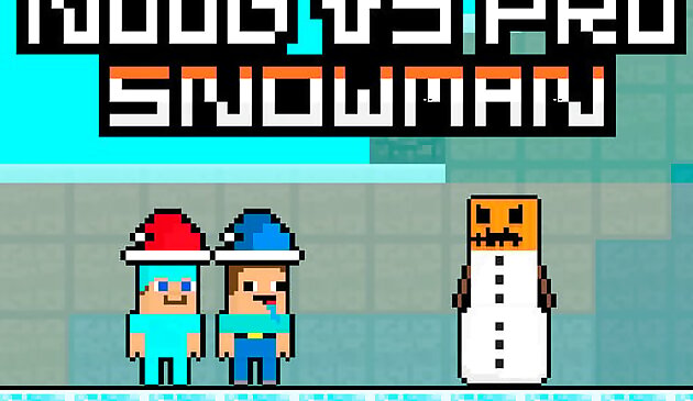 Нуб против Про: снеговик