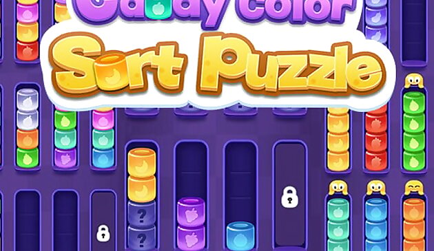 Цветные конфеты сортировка