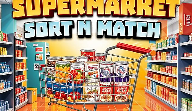 Супермаркет Сортировать и соотносить