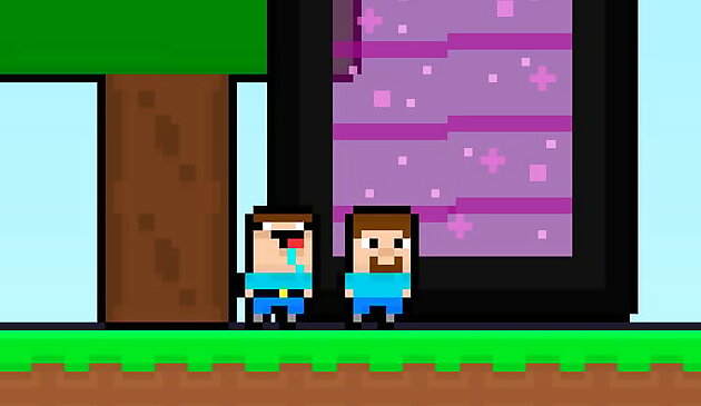 Нуб против Про супер герой