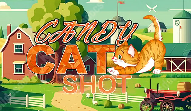 Конфетный кот выстрел