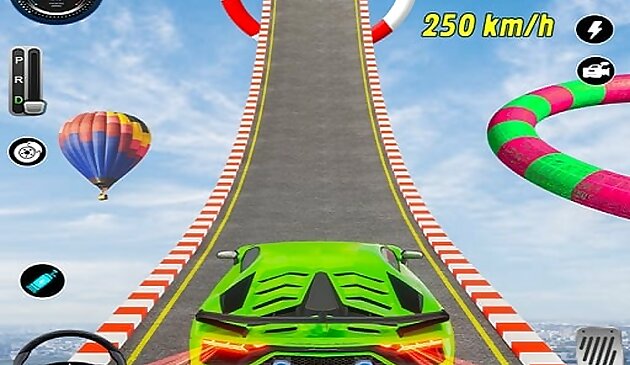 Автомобильный трюк рампа челлендж