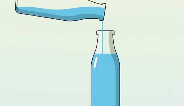 Сортировка воды в бутылке головоломка
