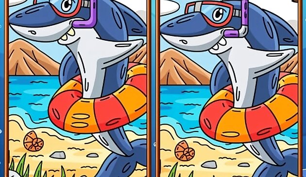 Морское найдите отличия