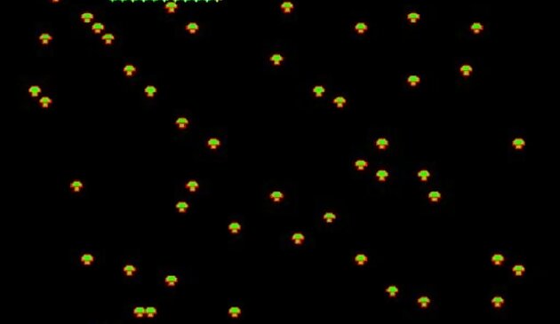 Атака сороконожки 2D