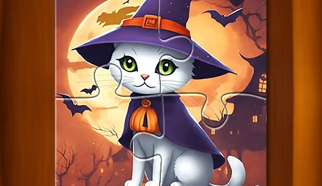 Жуткий Хэллоуин пазл