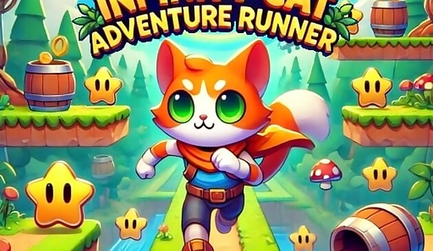 Бесконечность кот приключения бегун