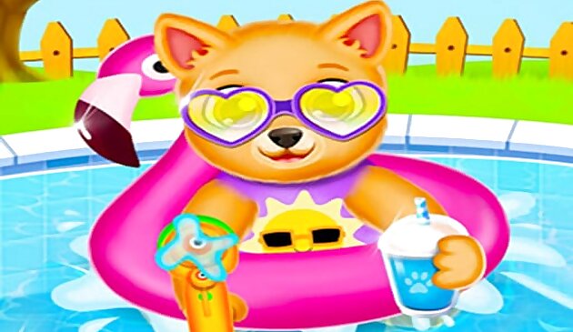 Новорожденный щенок детский душ