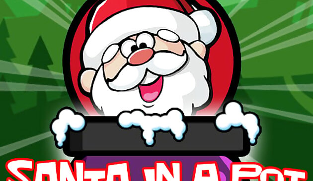 Санта в горшке