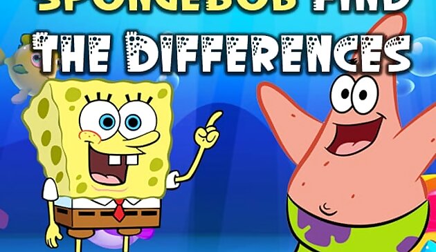 Губка Боб найти различия