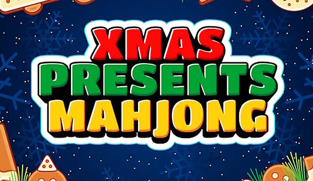 Рождественские подарки маджонг