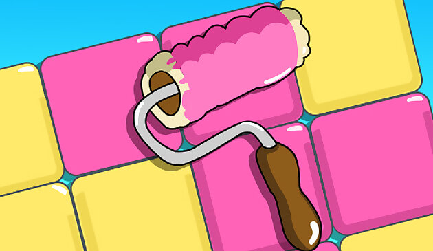 Краска плитки головоломки