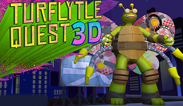 Черепаха квест 3D
