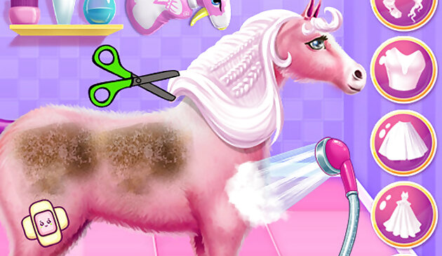 Принцесса забота о лошадях