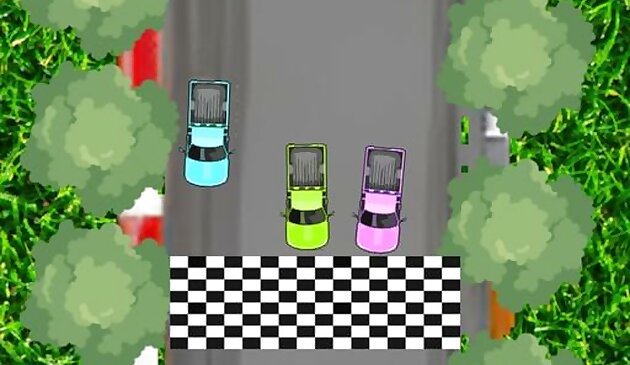 Монстр грузовик гонка