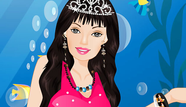 Барби русалка одевалка