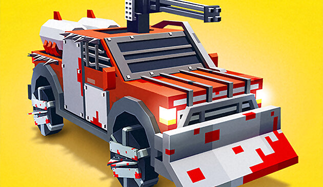 Зомби дерби блочные дороги