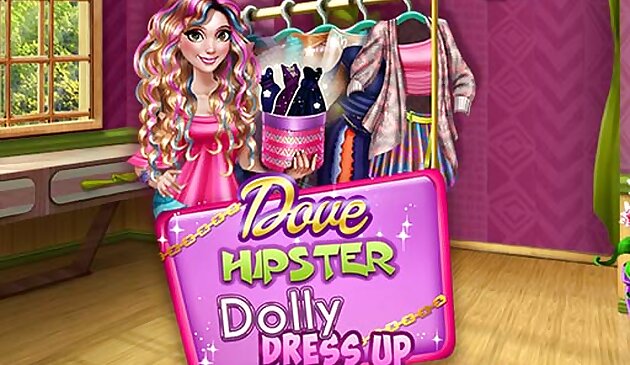 Хипстер Долли одевалка