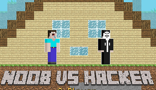 Нуб против Хакера 2 игрока