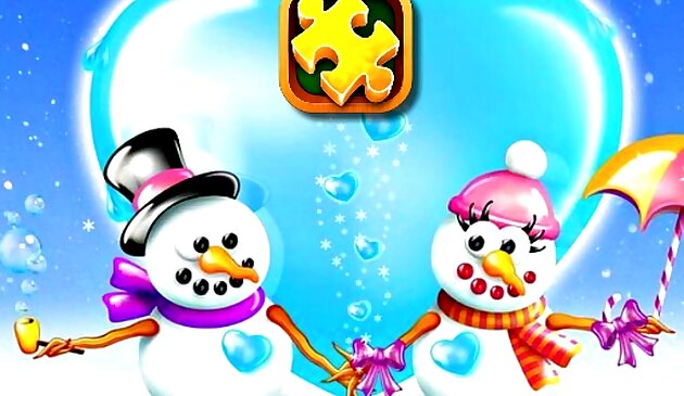 Зимние каникулы пазлы