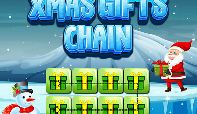 Рождественские подарки Цепочка