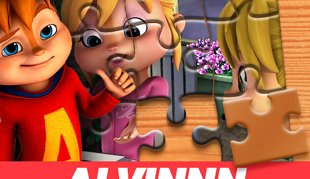 Элвин и бурундук пазл