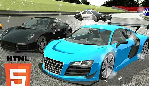 Супер автомобили сумасшедшая гонка 2023