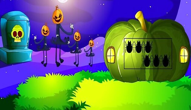 Хэллоуин тыква Побег леса