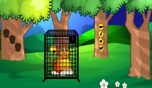 Спасти золотого кота