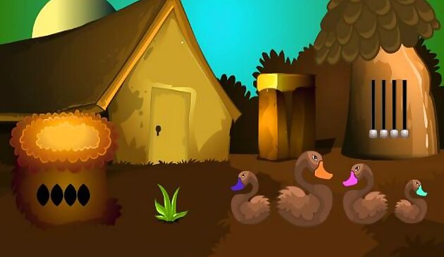 Побег коричневой земли