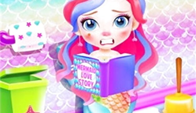 Малышка русалка забота