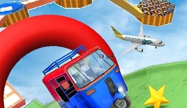 Мега трюк Автомобильное вождение