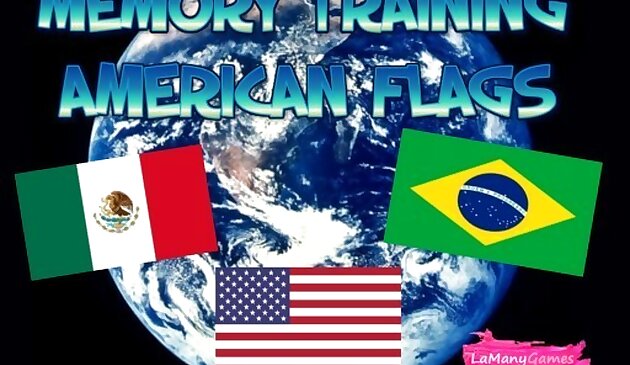 ТРЕНИРОВКА ПАМЯТИ АМЕРИКАНСКИЕ ФЛАГИ
