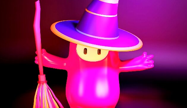 Fall Guys Хэллоуин пазл