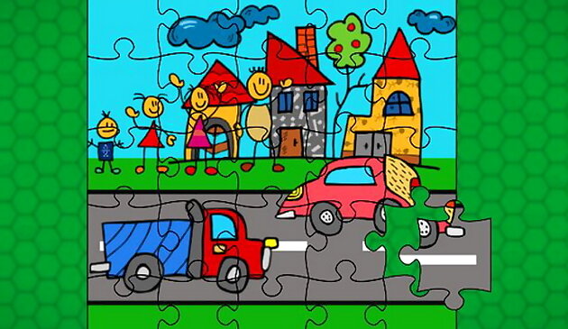 Стик семья веселое время пазл