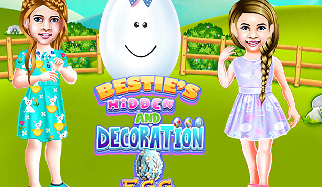 Лучшие подруги Скрытые и украшенные яйца