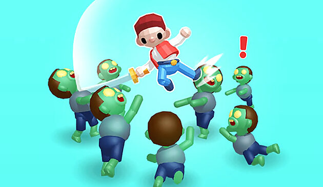 Зомби убийца рисовать головоломка