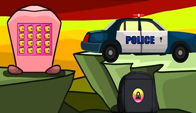 Полицейский автомобиль побег 2