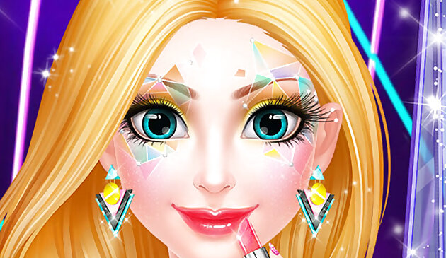 Суперзвезда вечеринка макияжа