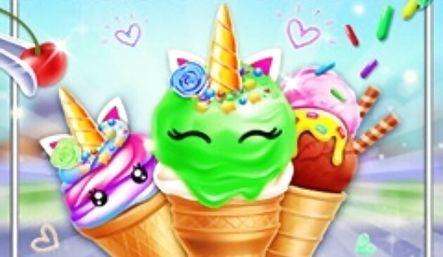 Единорог мороженого Изготовитель рожка