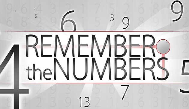 Запомнить цифры